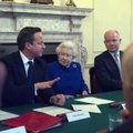 Britų karalienė pirmąkart dalyvavo vyriausybės posėdyje