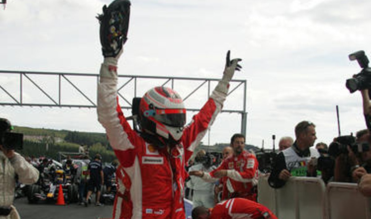 Kimi Raikkonenas ("Ferrari")