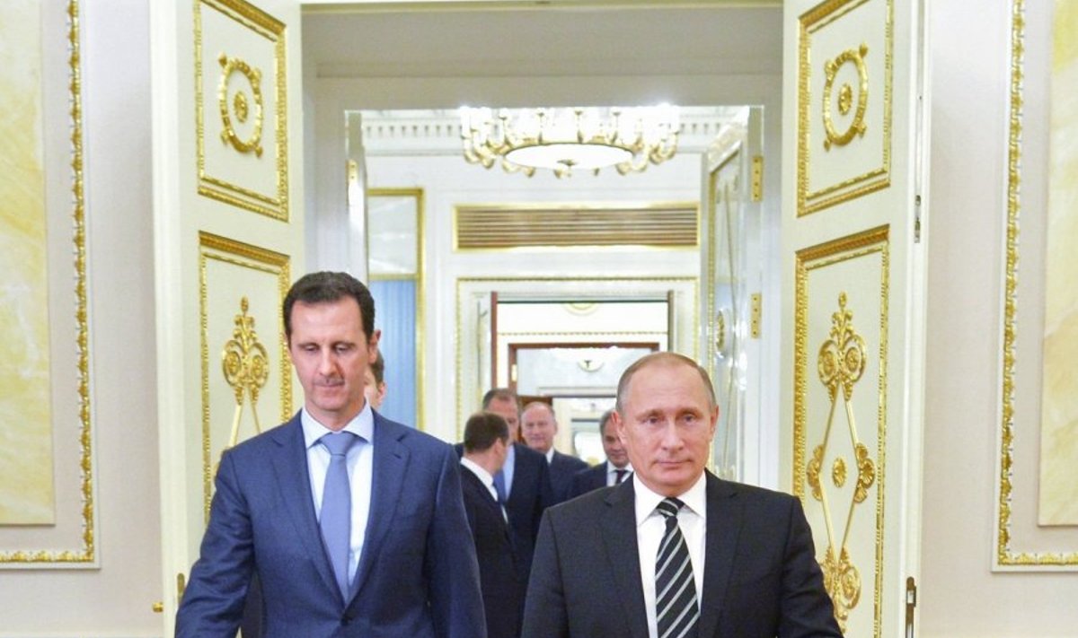 Basharas al Assadas, Vladimiras Putinas