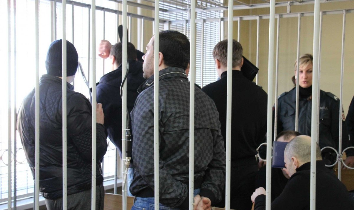 Agurkinių gaujos teismas Klaipėdoje