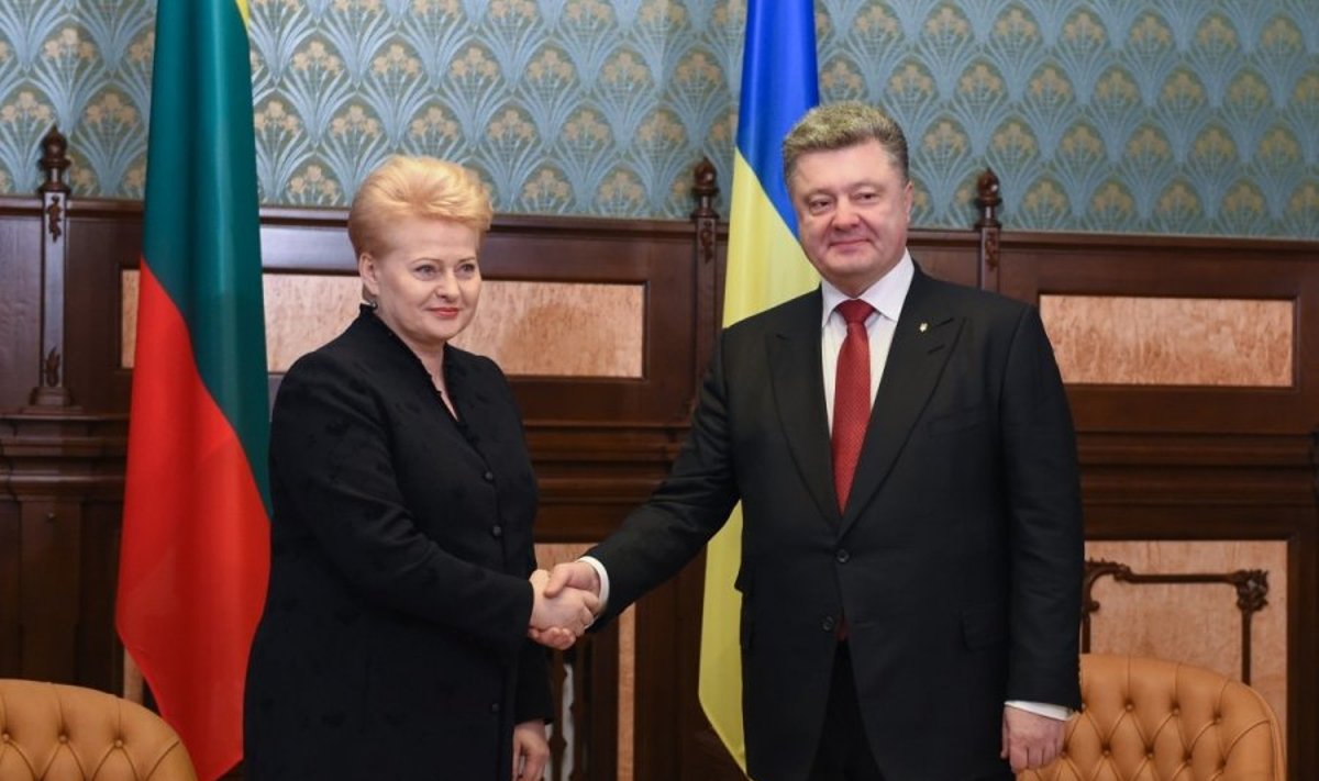 President Poroshenko meets President Grybauskaitė in Kyiv