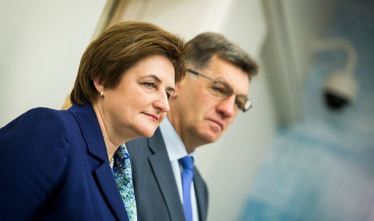 Loreta Graužinienė and PM Algirdas Butkevičius