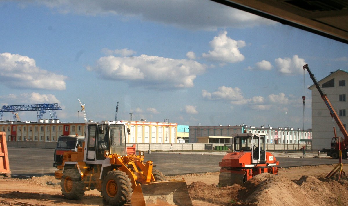 Astravyets construction site