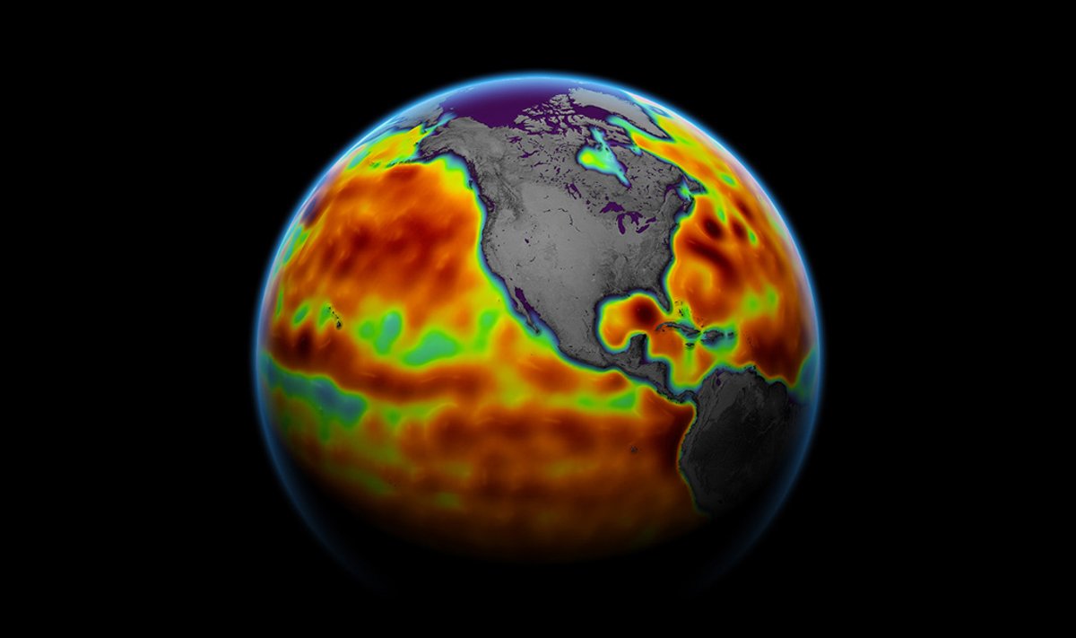 ESA ir NASA palydovai fiksuoja kardinalius pokyčius Žemėje, o tai reiškia nenuspėjamą klimato elgesį.