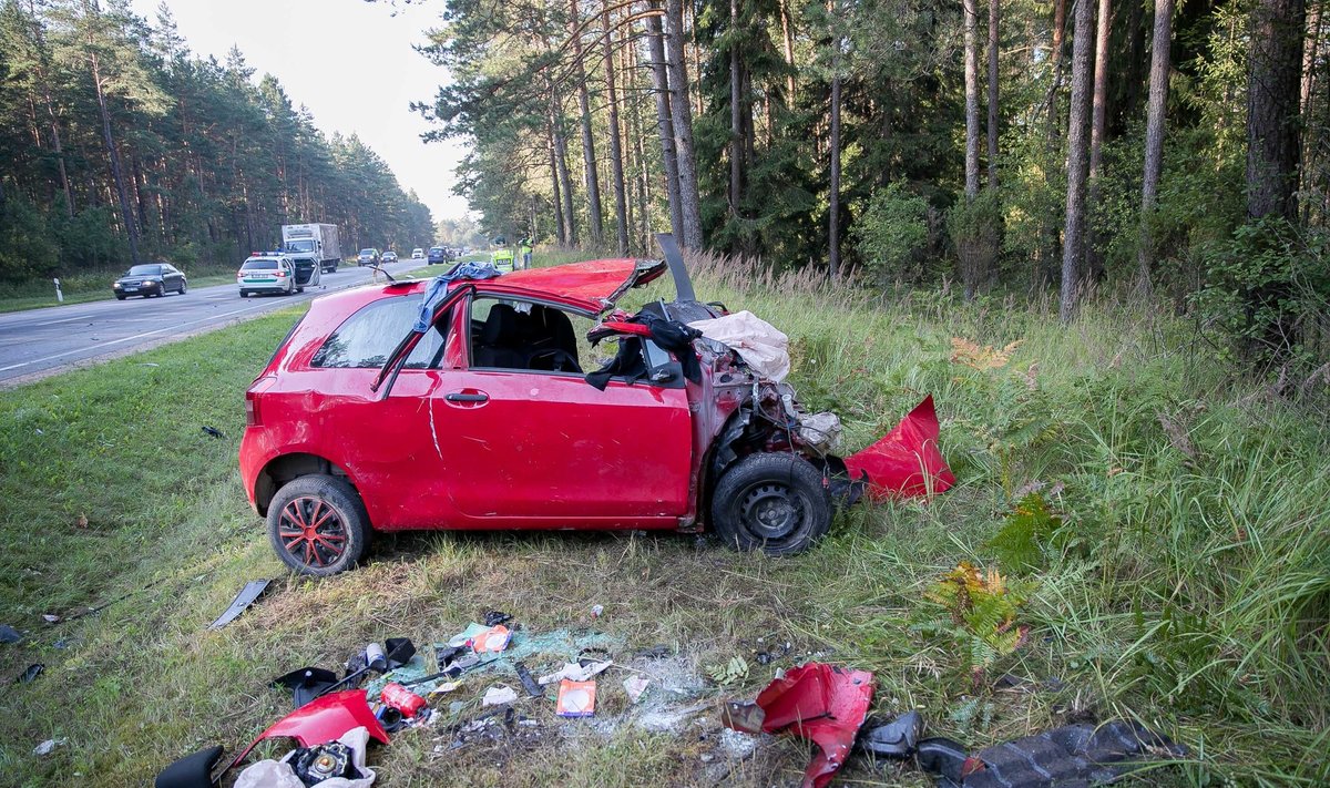 Tragiška avarija Trakų rajone