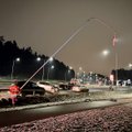 Eismo nelaimės Vilniuje ir Klaipėdoje: girti „Audi“ vairuotojai daužėsi į apšvietimo stulpus