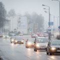 Eismo sąlygas rytų ir pietryčių Lietuvoje sunkina rūkas