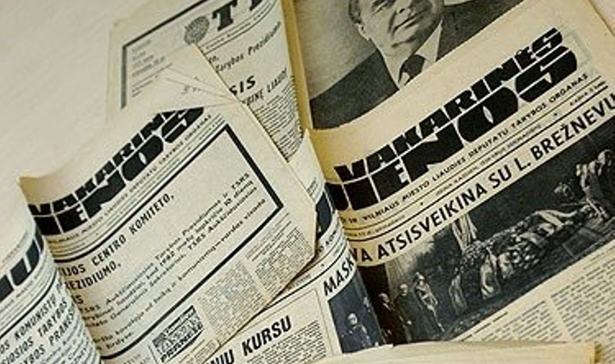Leonido Brežnevo nekrologas sovietiniuose laikraščiuose