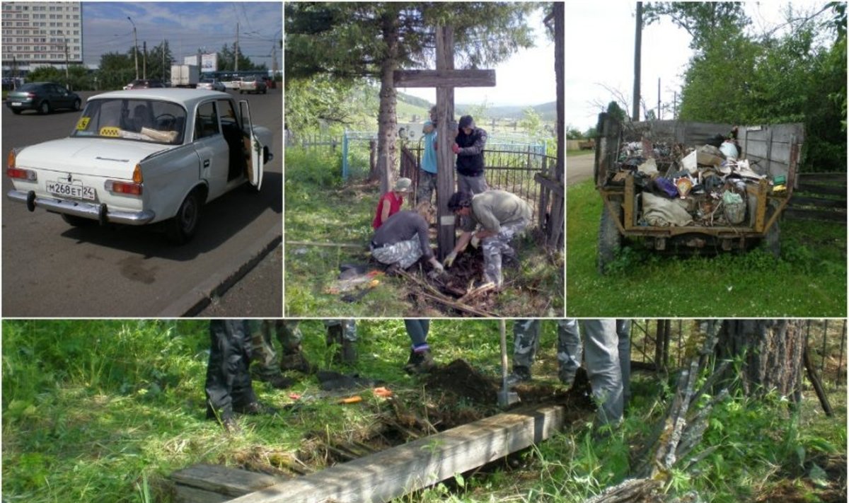 Sibiro gamtos bendrija „Lemtis“ išvyko tvarkyti lietuvių kapų
