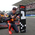 Meksikos GP lenktynes iš „pole“ pozicijos pradės Verstappenas