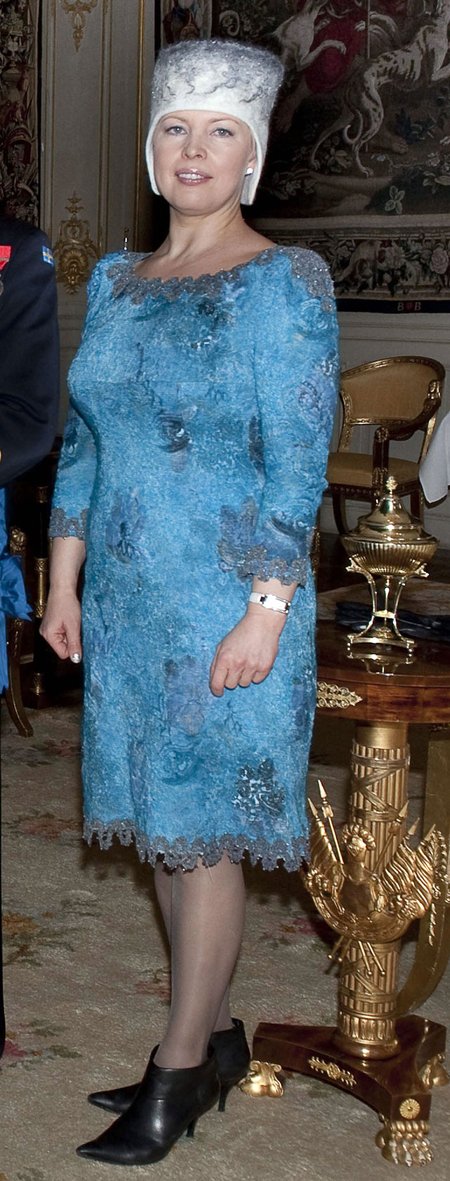 Estijos prezidento Toomaso Henriko Ilveso žmona Evelin
