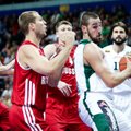 Per naktį persimainę Lietuvos krepšininkai sutriuškino blankią Rusijos rinktinę