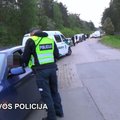Vilniaus policija sužlugdė nelegalias lenktynes miesto gatvėse