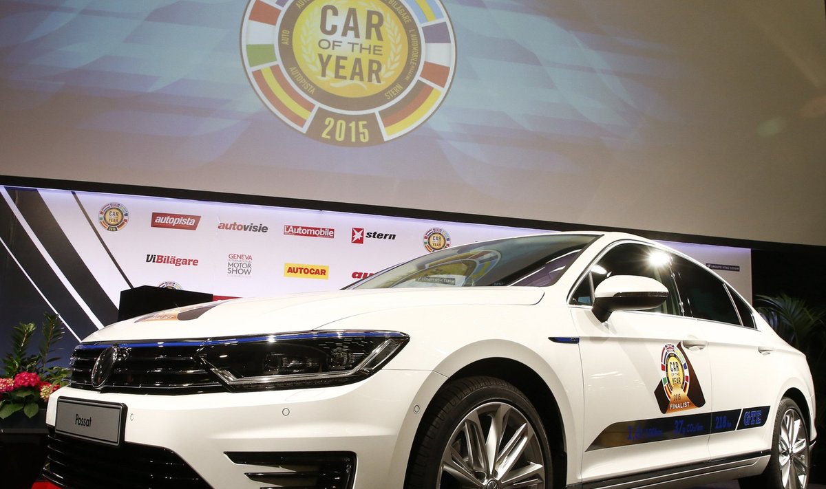 Europos „Metų automobilio 2015“ rinkimų nugalėtoju tapo „Volkswagen Passat“