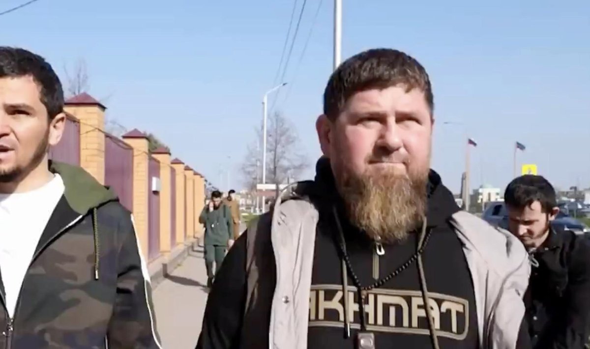 Naujas vaizdo įrašas su Ramzanu Kadyrovu