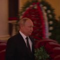 Retai viešumoje besirodantis Putinas užfiksuotas Žirinovskio laidotuvėse