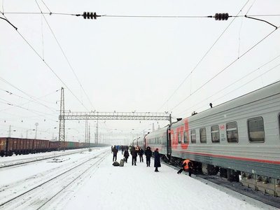 Traukinys Sibire