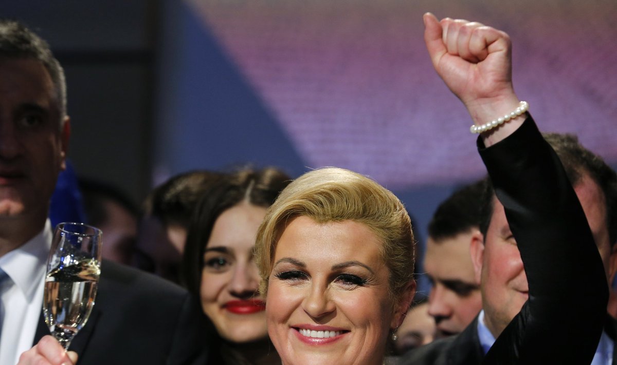 Croatian President Kolinda Grabar-Kitarovič