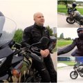 Аурелиюс Верига купил мотоцикл: жена пока вместе не ездит