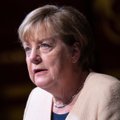 Merkel: svarbu rimtai vertinti pareiškimus dėl karo Ukrainoje