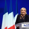 Apklausa: M. Le Pen laimėjus rinkimus, euras kristų apie 5 proc.