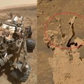 Gyvybės Marse ieškantis marsaeigis aptiko gluminančias struktūras: privažiavęs arčiau nufotografavo, kas tai