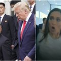 Trumpo ir Kimo susitikimo užkulisiuose užfiksavo nemalonų incidentą