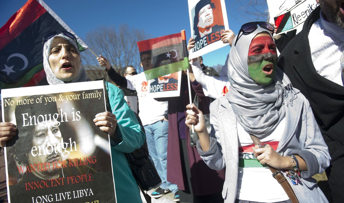 Protestas Libijoje