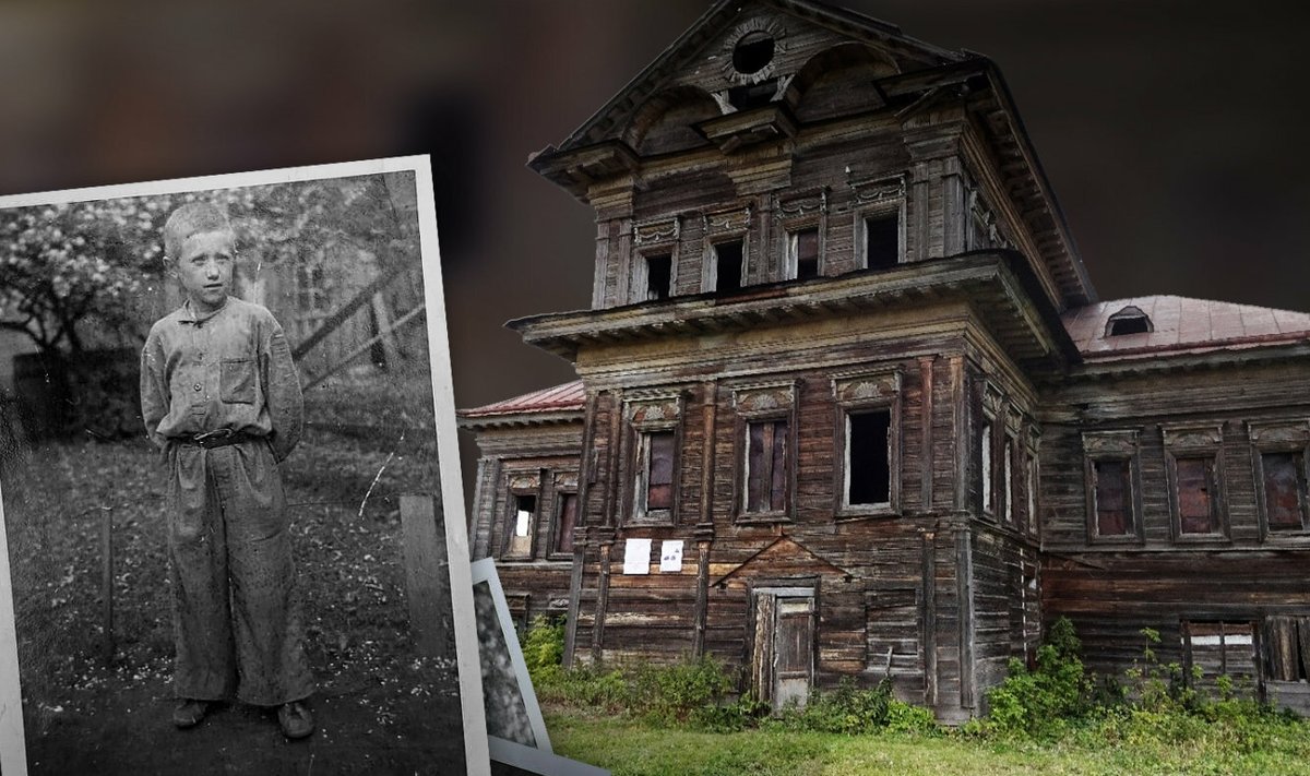 Namas Tatarstane, kuriame gyveno ištremti vaikai, ir vienas iš „Krote“ pradininkų, grįžęs į Latviją