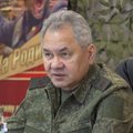 Rusija teigia, kad Šoigu apsilankė okupuotoje Ukrainos teritorijoje