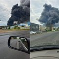 Rusija: Jaroslavlyje kilo didelis gaisras dažų ir lakų sandėlyje