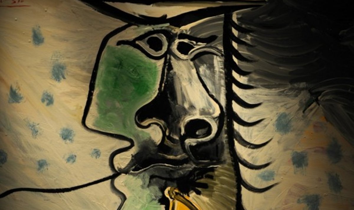 Pablo Picasso paveikslas „Žmogus su špaga“ „Christie's“ aukcione