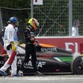 FIA apsvarstys S. Perezui skirtą baudą