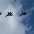 Rusija permetė prie Minsko 10 naikintuvų