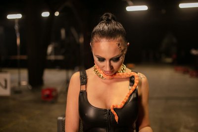Atlikėja Vasha / Foto: Justinas Lekavičius