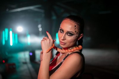 Atlikėja Vasha / Foto: Justinas Lekavičius