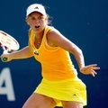 WTA serijos moterų teniso turnyre Konektikute paaiškėjo likusios ketvirtfinalio dalyvės