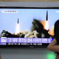 Popiežiui atvykus į Pietų Korėją, Šiaurės Korėja paleido raketas