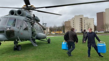 Į Santaros klinikas atskraidintos donoro kepenys