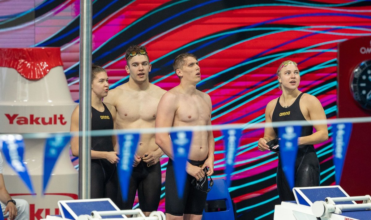 Lietuvos komanda diskvalifikuota 400 m. kombinuotos mišrios estafetės rungtyje 