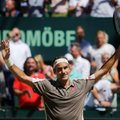 Asmeninį rekordą pasiekęs Federeris 10-ąjį kartą tapo čempionu Halėje