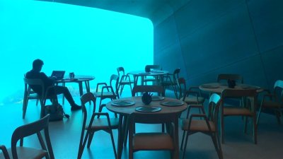 Norvegijoje atidarytas pirmasis Europoje povandeninis restoranas