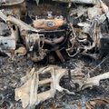 Trakų rajone įtariamas padegimas: ugnis suniokojo pastatą ir automobilį