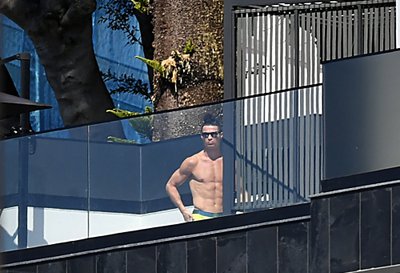 Paparacų nuotrauka: Cristiano Ronaldo privačiame name Madeiroje
