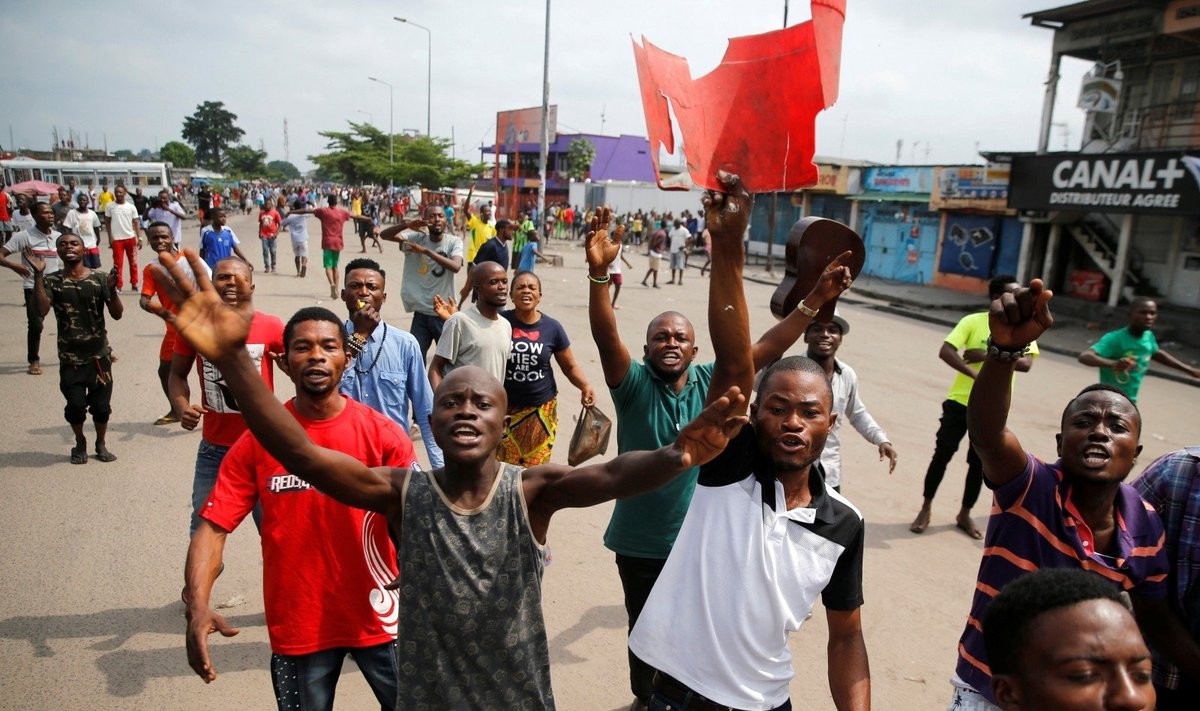 Demonstracijos Konge prieš prezidentą Josephą Kabila