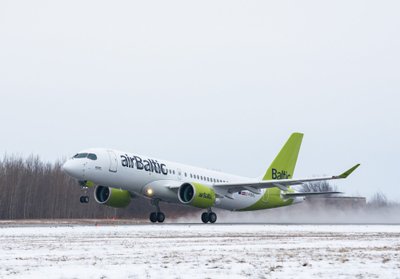 „airBaltic“ lėktuvas