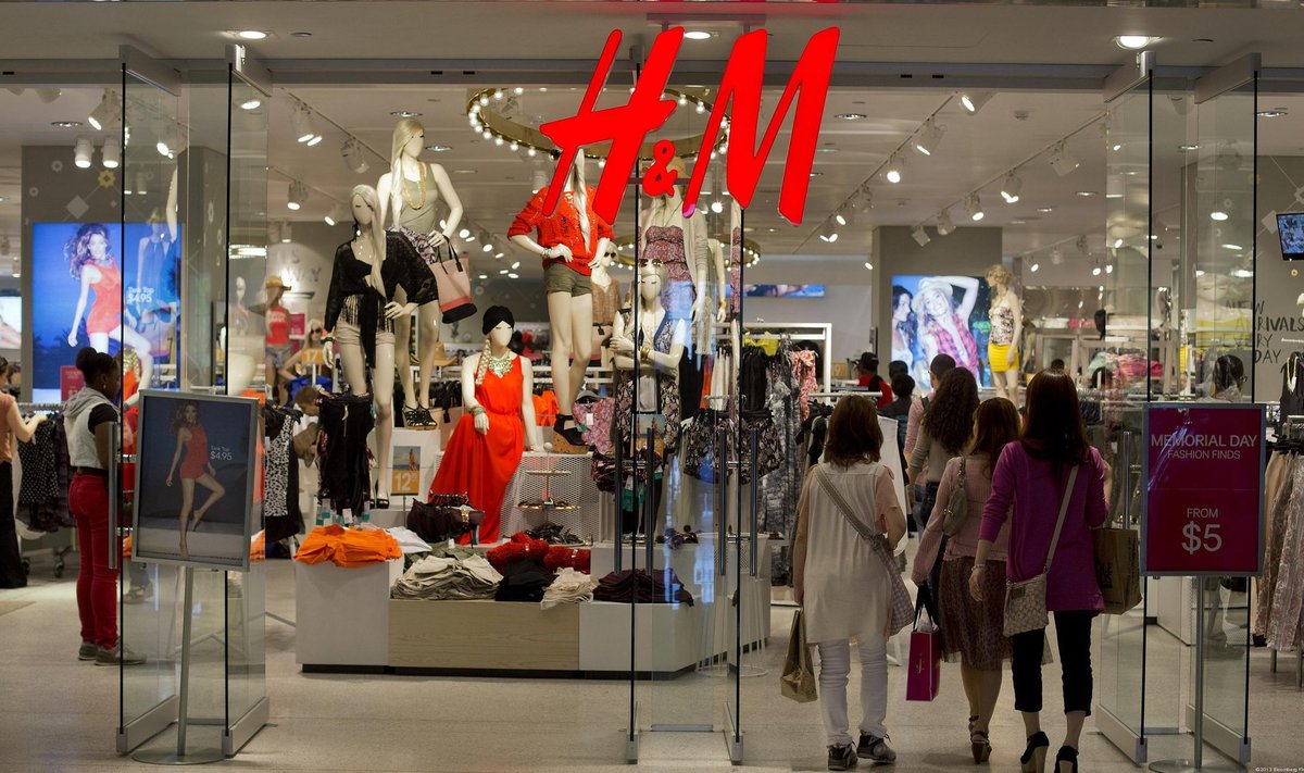 H&M parduotuvė