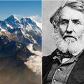 Istorija, kaip Everestas gavo savo vardą: ponas Everestas tokios garbės nenorėjo, o ir to kalno akyse nebuvo matęs