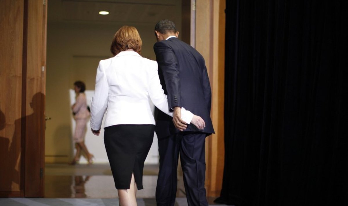 Barackas Obama ir Julia Gillard