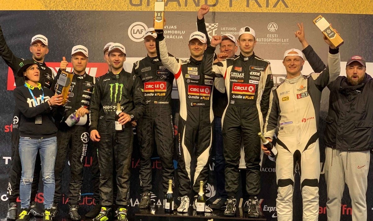 Šiaurės šalių čempionato NEZ6H ilgų nuotolių lenktynėse pirmavo "Circle K Racing team"